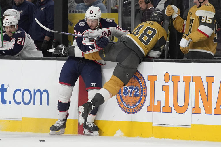 4-0 Shutout: Hill's 27 Saves Power Golden Knights Past Blue Jackets 4-0 Shutout: Hill's 27 Saves Power Golden Knights Past Blue Jackets