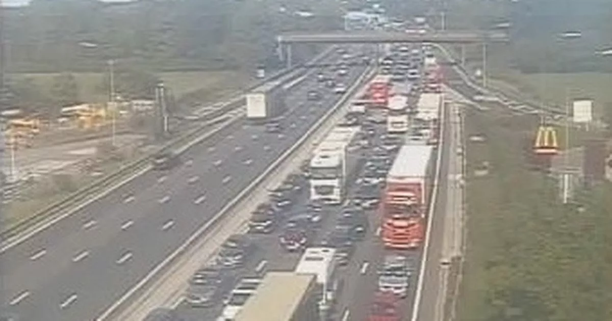 60-Minute Delays On M6 Southbound Due To Accident 60-Minute Delays On M6 Southbound Due To Accident