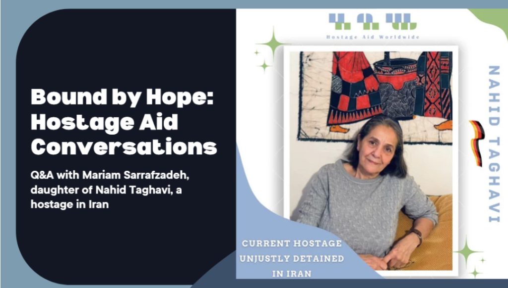 A Father's Enduring Message: Hope From Hostage Crisis A Father's Enduring Message: Hope From Hostage Crisis