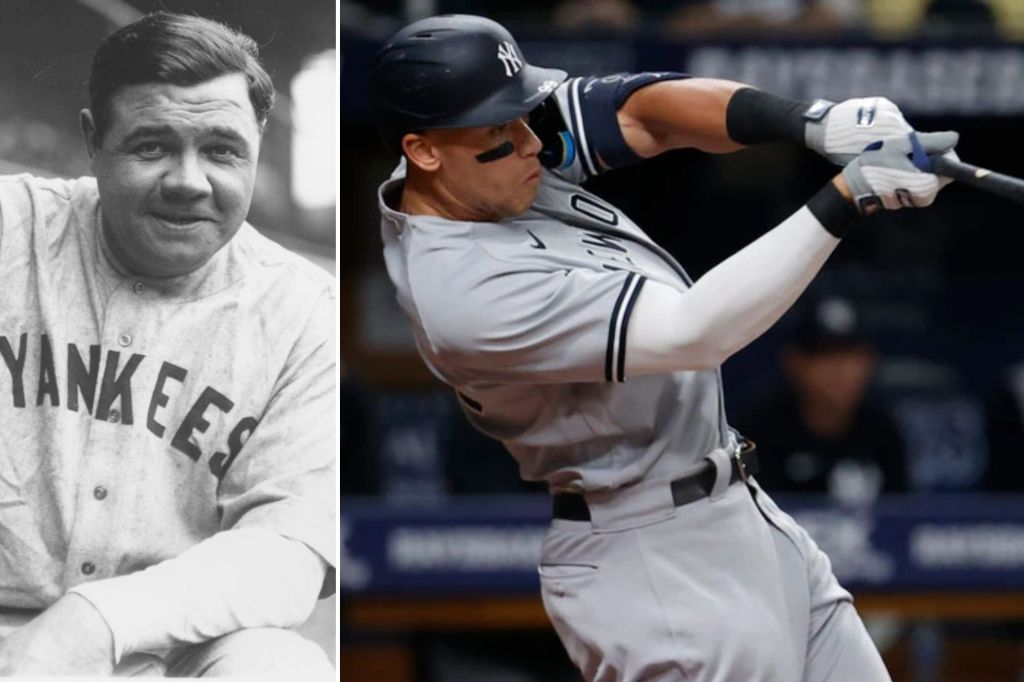Aaron Judge Equals Babe Ruth's Legendary Yankees Record Aaron Judge Equals Babe Ruth's Legendary Yankees Record