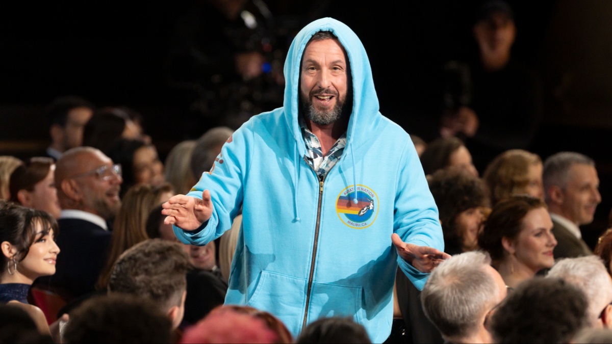 Adam Sandler's Oscars 2025 Appearance: The Outfit, The Hug, And The Joke Behind It Adam Sandler's Oscars 2025 Appearance: The Outfit, The Hug, And The Joke Behind It
