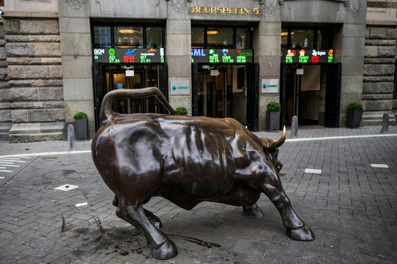 AEX Stijgt Ondanks Onrust Op De Amerikaanse Beurs AEX Stijgt Ondanks Onrust Op De Amerikaanse Beurs