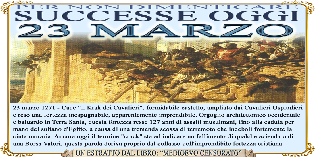 Almanacco Di Oggi, 23 Marzo: Cosa Successe, Compleanni E Proverbio Almanacco Di Oggi, 23 Marzo: Cosa Successe, Compleanni E Proverbio