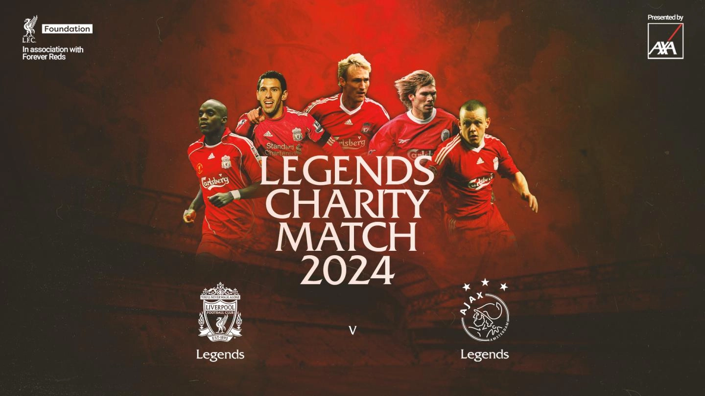 Anfield Charity Match: Full Liverpool Legends Squad Announced Anfield Charity Match: Full Liverpool Legends Squad Announced