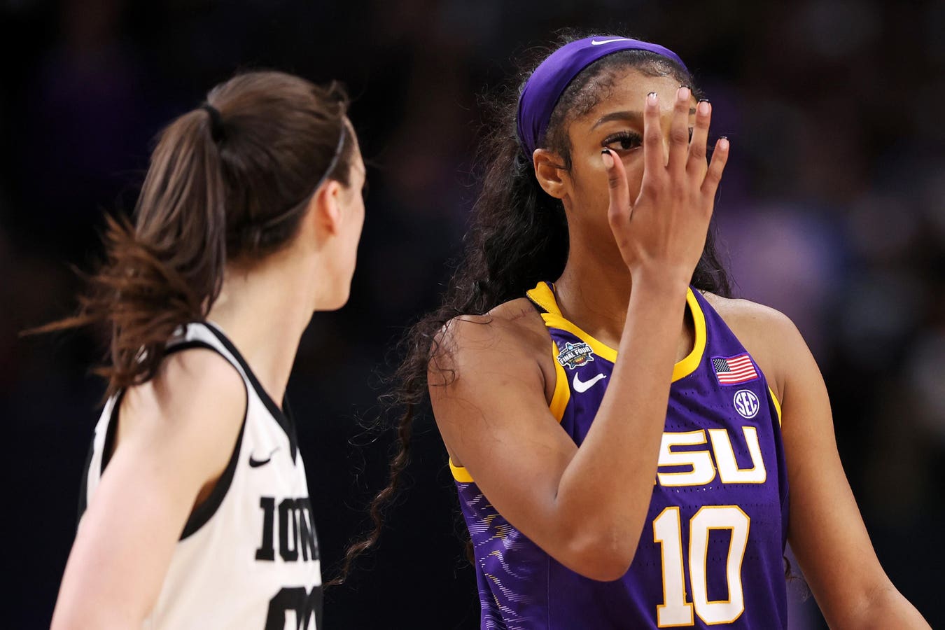 Angel Reese's Sweet Message To Mom During Brother's NCAA Win Angel Reese's Sweet Message To Mom During Brother's NCAA Win