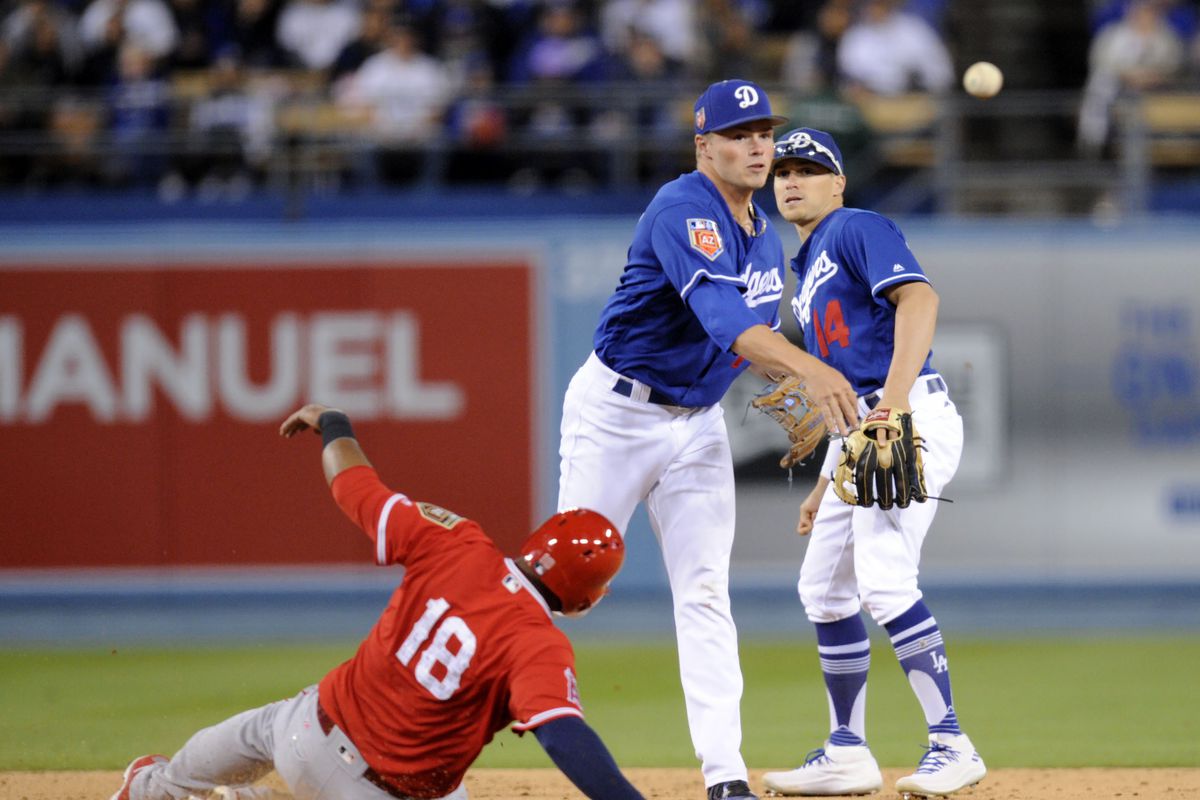 Angels And Dodgers Battle Through Shortstop Absences Angels And Dodgers Battle Through Shortstop Absences