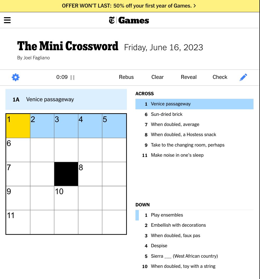 April 19th NYT Mini Crossword: All The Clues And Answers You Need April 19th NYT Mini Crossword: All The Clues And Answers You Need