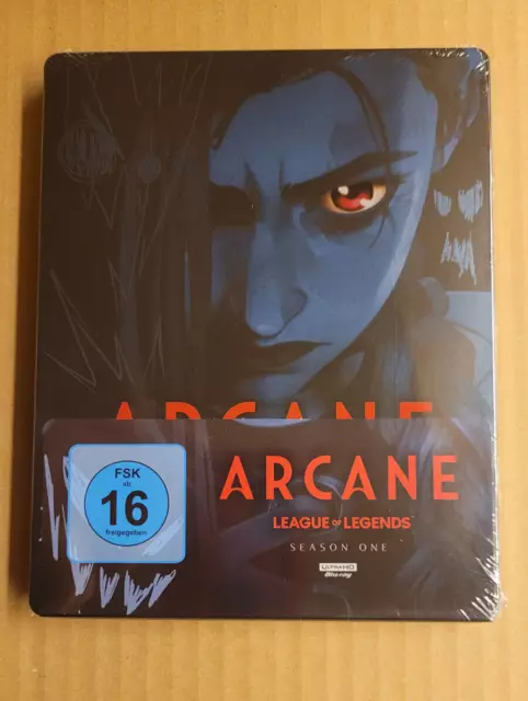 Arcane: League Of Legends 4K Blu-ray Steelbook - 50% Off - Amazon