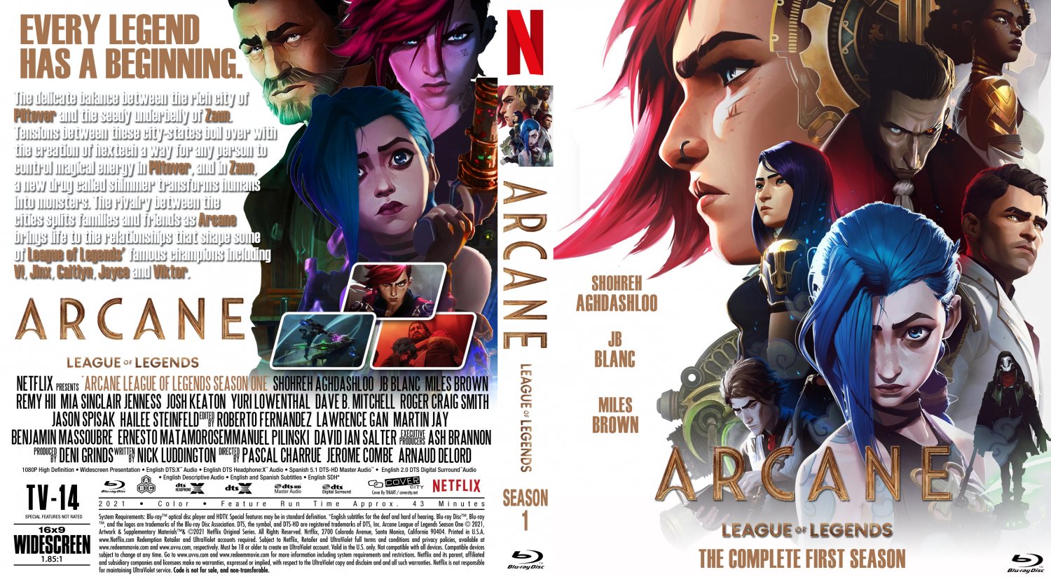 Arcane League Of Legends 4K Blu-ray Steelbook Sale: 50% Off At Amazon Arcane League Of Legends 4K Blu-ray Steelbook Sale: 50% Off At Amazon
