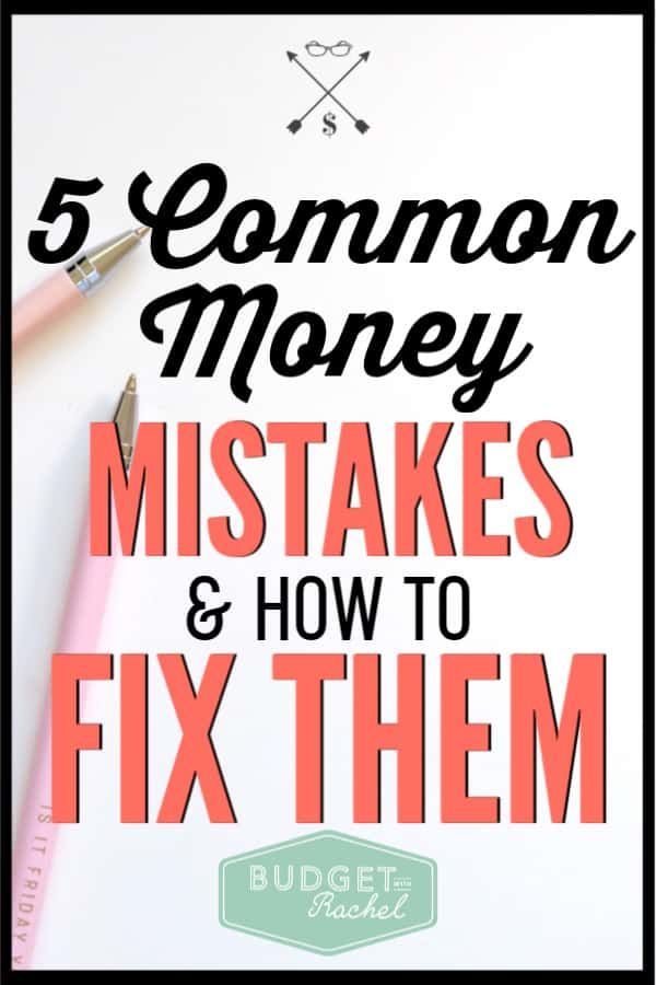 Are You Making These 3 Financial Mistakes? (Women's Edition) Are You Making These 3 Financial Mistakes? (Women's Edition)