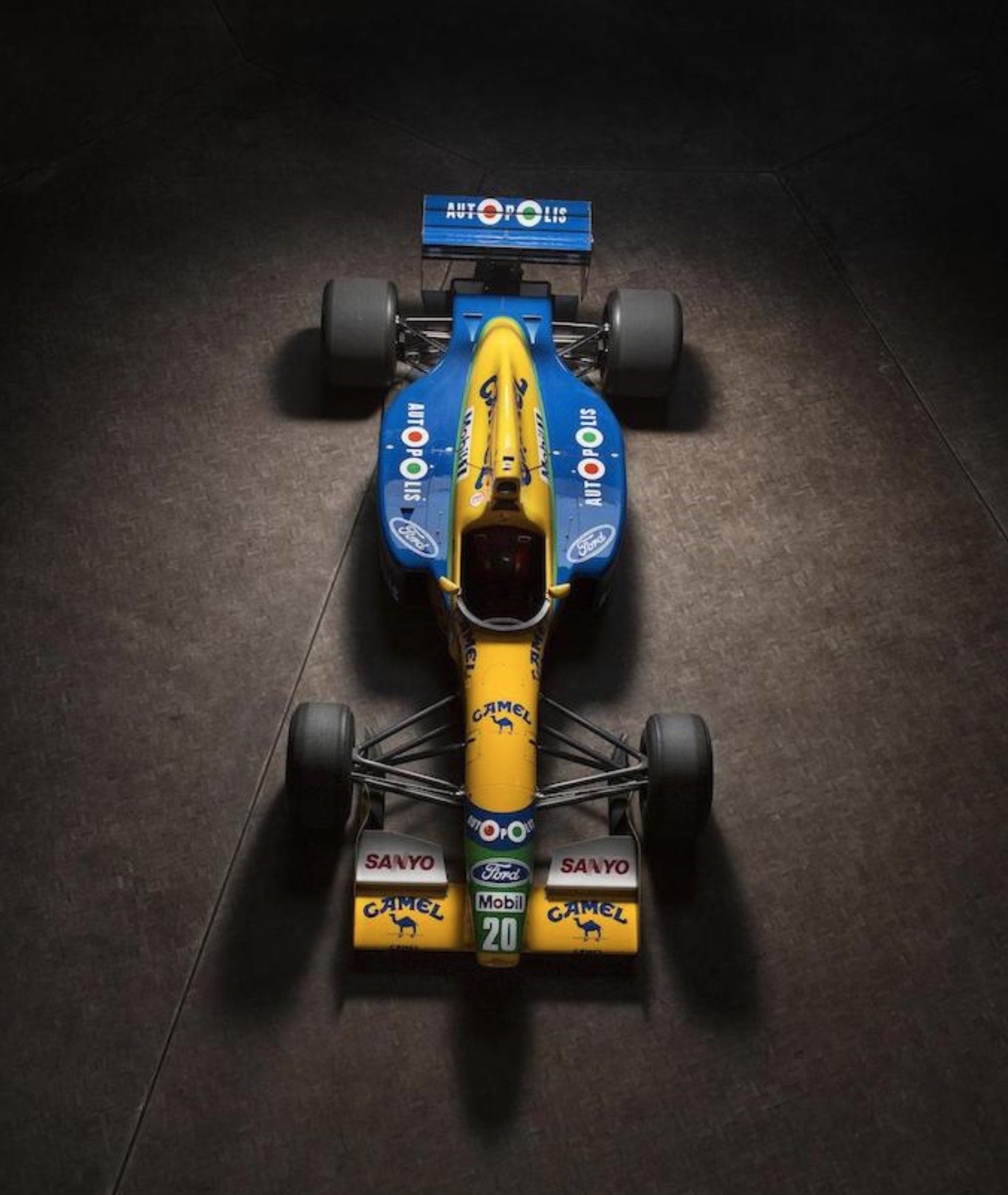 Auction: Michael Schumacher's Detailed Benetton Formula 1 Show Car Auction: Michael Schumacher's Detailed Benetton Formula 1 Show Car