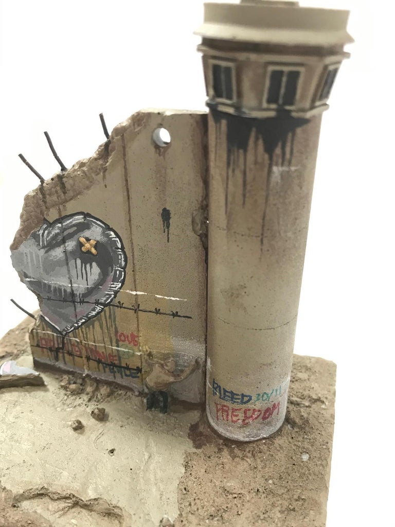 Banksy Broken Heart Mural Headed To Auction Banksy Broken Heart Mural Headed To Auction