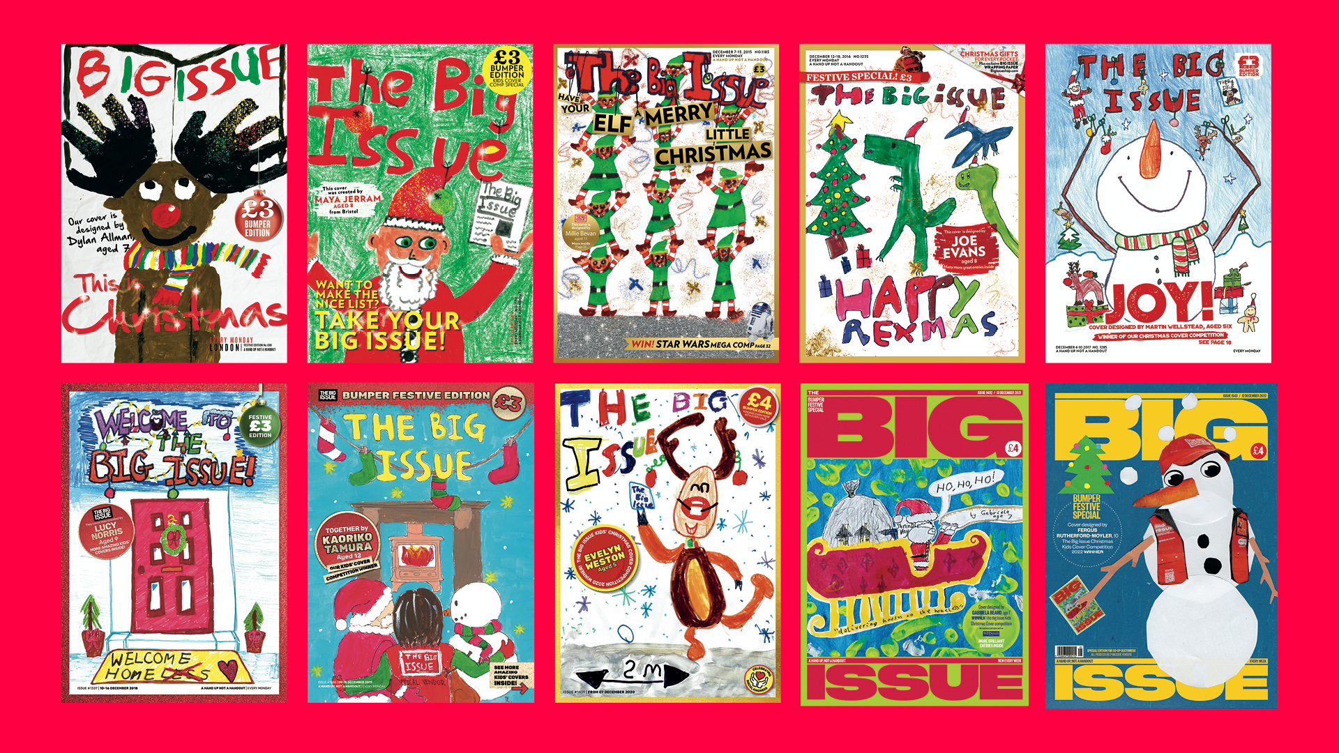 Big Issue Announces Winner Of Children's Competition Big Issue Announces Winner Of Children's Competition