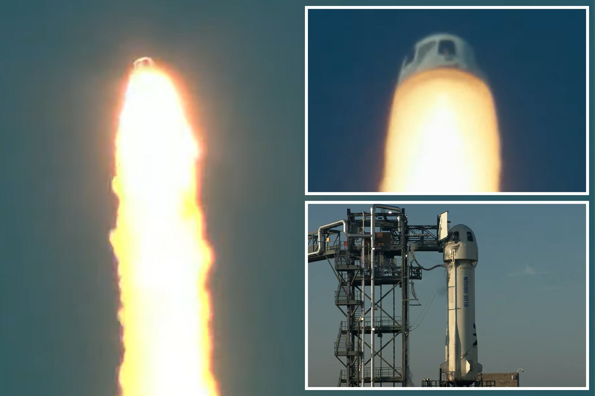 Blue Origin Scraps Rocket Launch Due To Technical Issue Blue Origin Scraps Rocket Launch Due To Technical Issue