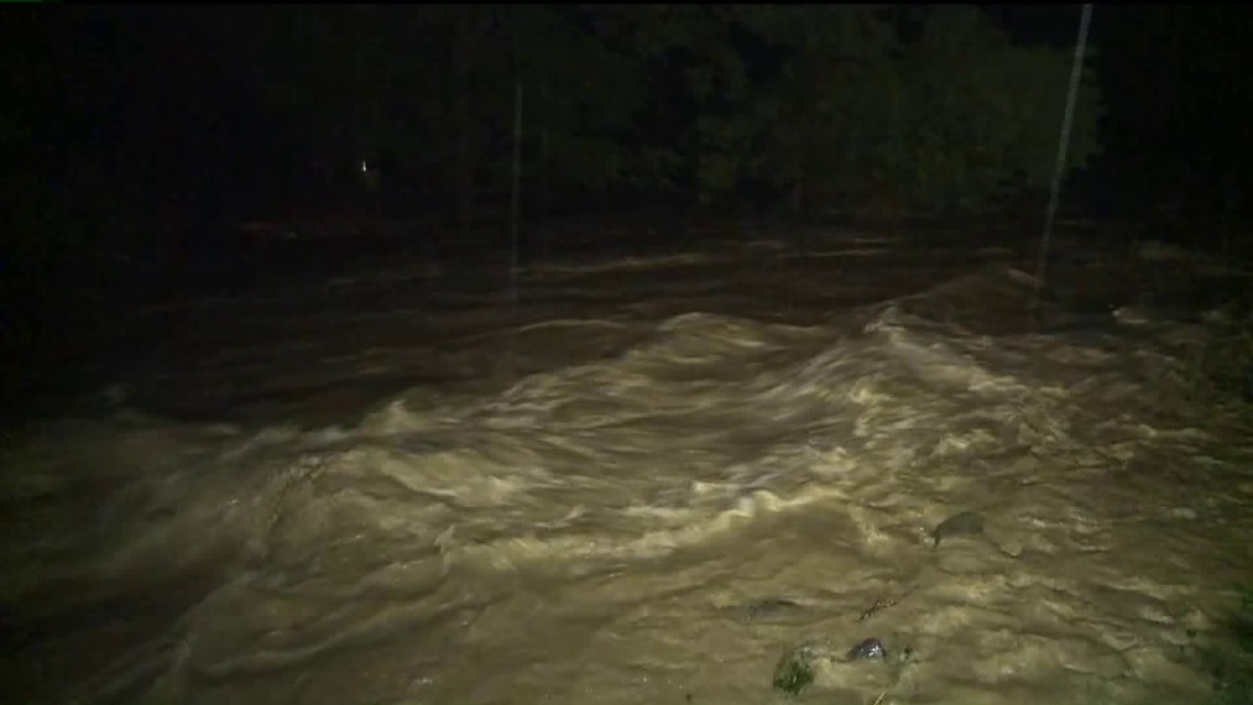 Bradford & Wyoming Counties Under Flash Flood Warning Due To Thunderstorms Bradford & Wyoming Counties Under Flash Flood Warning Due To Thunderstorms