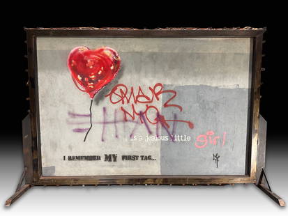 Broken Heart Banksy: A Wall Art Auction Event Broken Heart Banksy: A Wall Art Auction Event