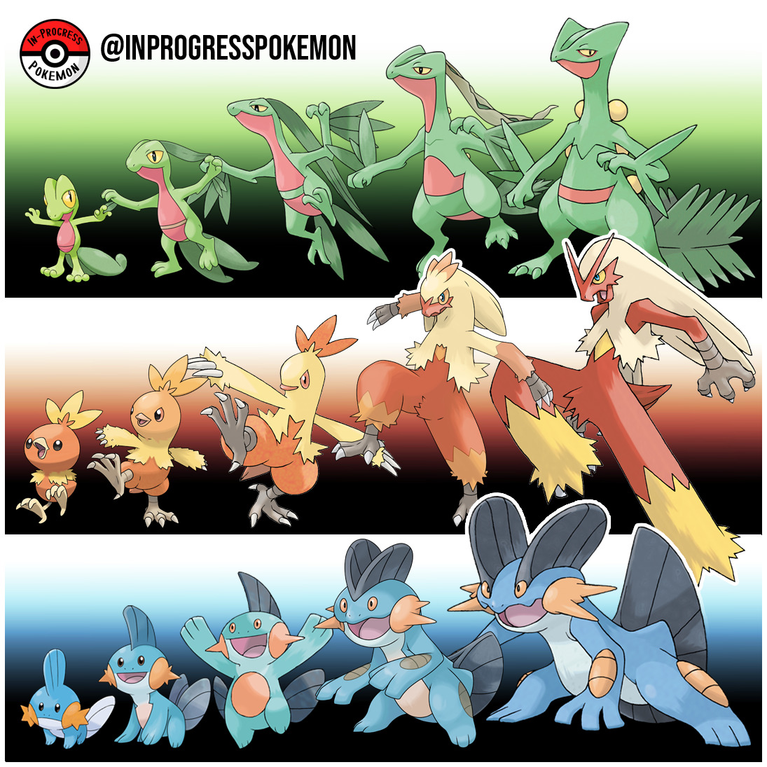 Building The Gen 3 Starters: A Pokemon Fan's LEGO Creation Building The Gen 3 Starters: A Pokemon Fan's LEGO Creation