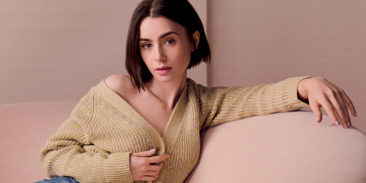 Calvin Klein's Latest Campaign Features New Mom Lily Collins Calvin Klein's Latest Campaign Features New Mom Lily Collins