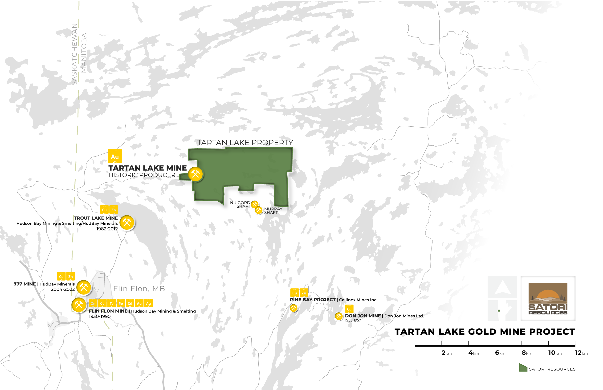 Canadian Gold Corp's Tartan Mine: NI 43-101 Resource Update & PEA Funded By $300,000 MMDF Grant Canadian Gold Corp's Tartan Mine: NI 43-101 Resource Update & PEA Funded By $300,000 MMDF Grant
