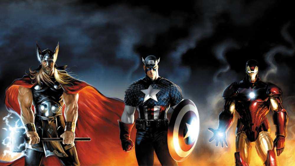 Captain America Και Τραμπ: Μια Στρατιωτική Χαιρετούσα Στην Αμερική Captain America Και Τραμπ: Μια Στρατιωτική Χαιρετούσα Στην Αμερική