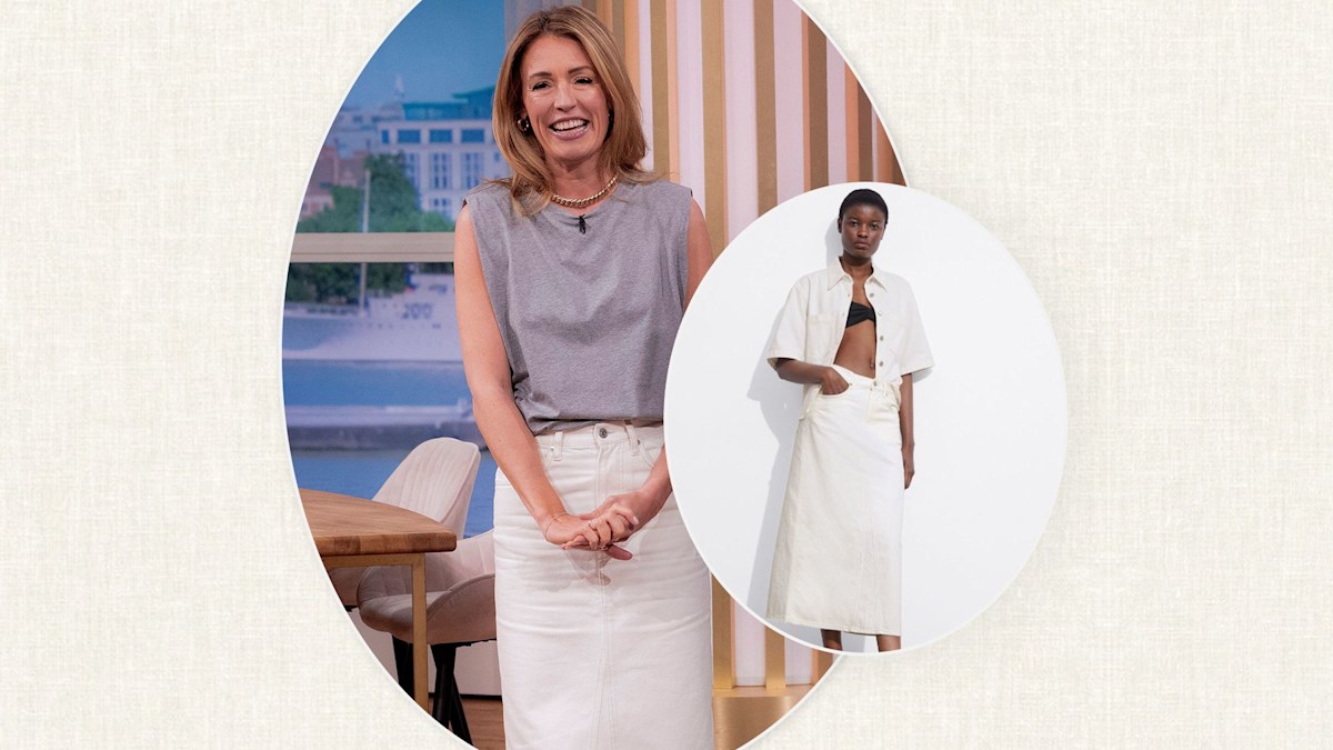 Cat Deeley's Denim Midi Dress: Recreate This Morning's Look Cat Deeley's Denim Midi Dress: Recreate This Morning's Look