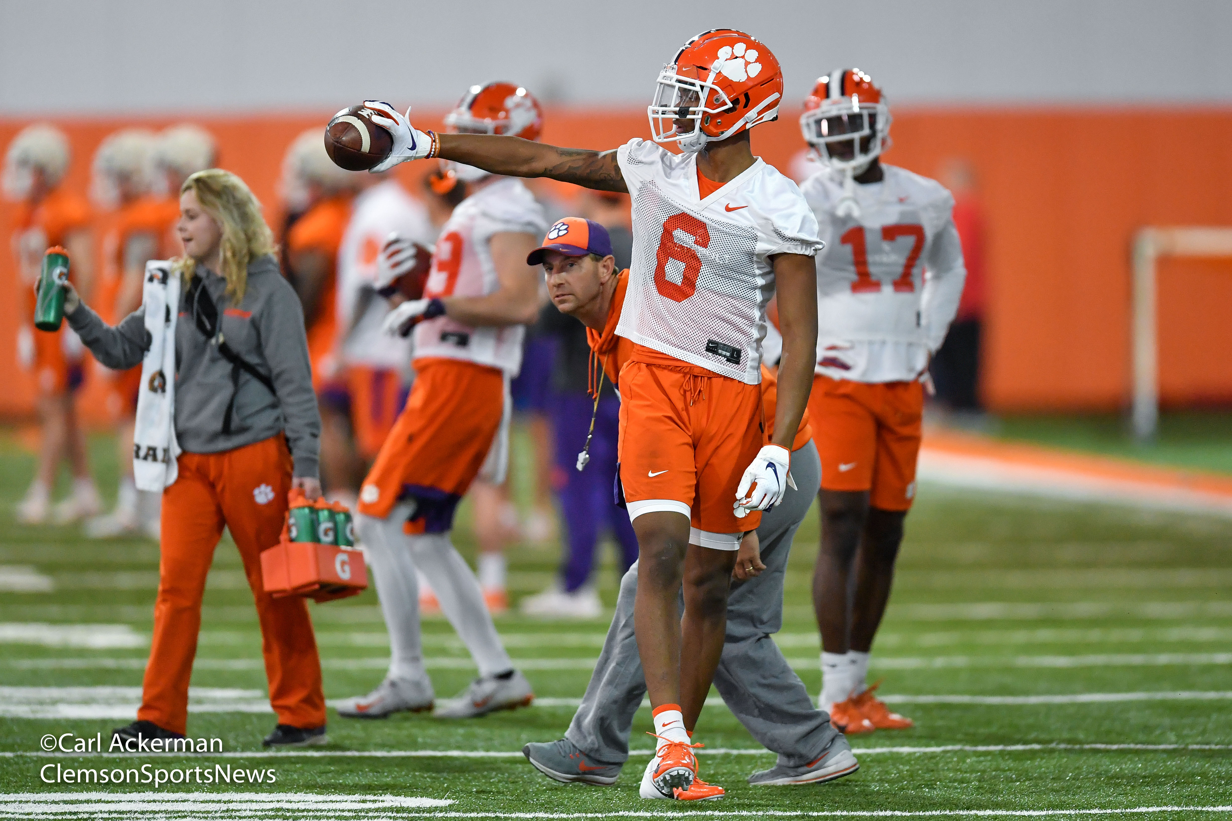 Clemson Spring Practice Begins Amidst Fan Distraction Clemson Spring Practice Begins Amidst Fan Distraction