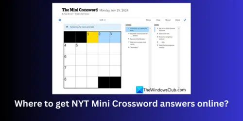 Complete Answers For The NYT Mini Crossword - March 18 Complete Answers For The NYT Mini Crossword - March 18