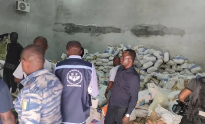 Côte D'Ivoire : La Brigade De Contrôle Rapide (BCR) Sévit Dans Les Marchés D'Abidjan Côte D'Ivoire : La Brigade De Contrôle Rapide (BCR) Sévit Dans Les Marchés D'Abidjan