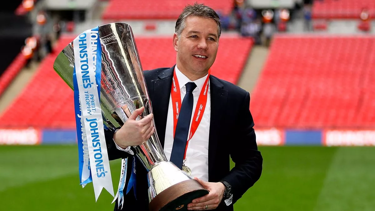 Darren Ferguson Celebrates Peterborough's Record-Breaking EFL Trophy Win Darren Ferguson Celebrates Peterborough's Record-Breaking EFL Trophy Win