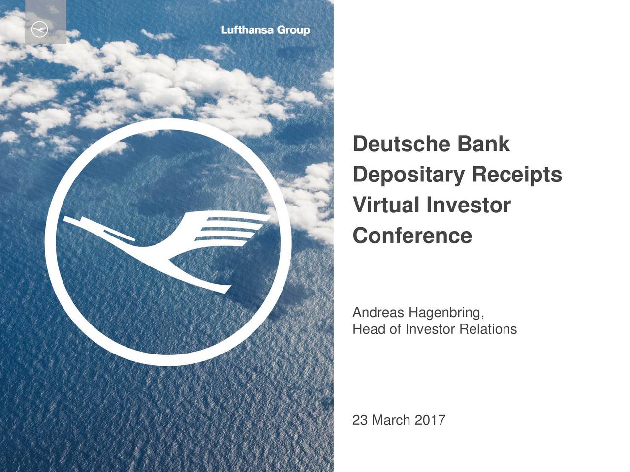 Deutsche Bank: Depositary Bank For Epiroc's ADR Programs Deutsche Bank: Depositary Bank For Epiroc's ADR Programs