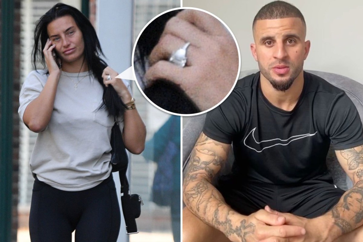 Diamond Ring Fuels Romance Rumors Between Annie Kilner And Kyle Walker Diamond Ring Fuels Romance Rumors Between Annie Kilner And Kyle Walker