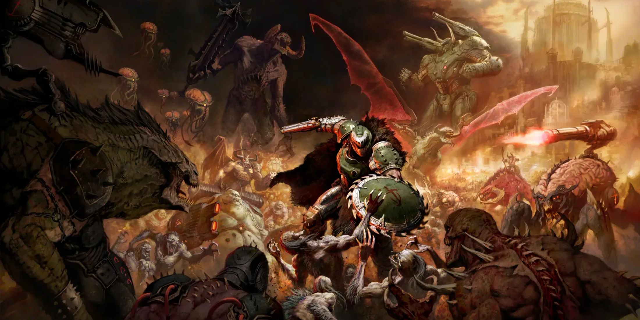 Discover A New Area In DOOM Eternal's Dark Ages Expansion (PS5) Discover A New Area In DOOM Eternal's Dark Ages Expansion (PS5)