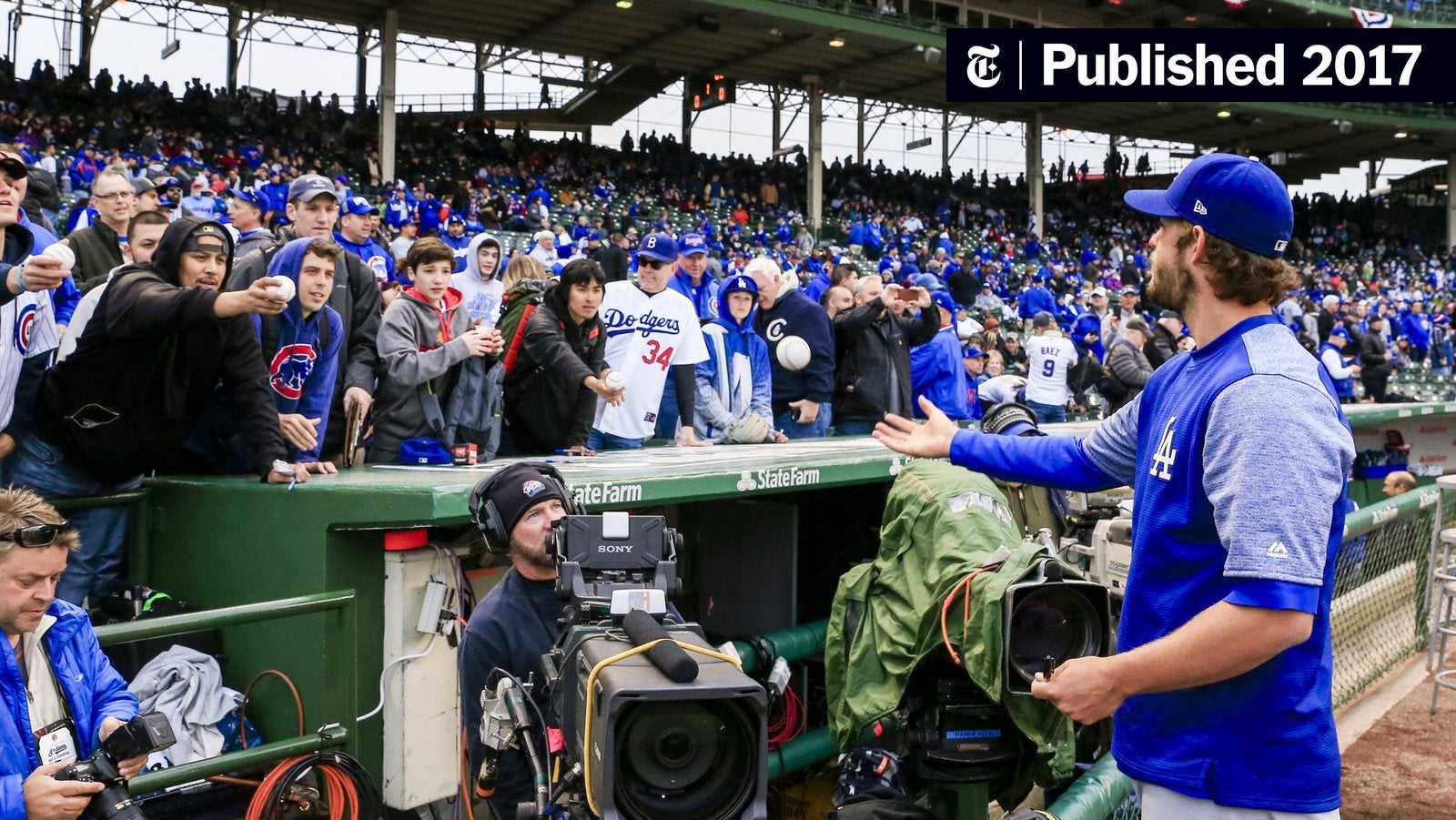 Dodgers' Hitting Woes Continue In Loss To Cubs