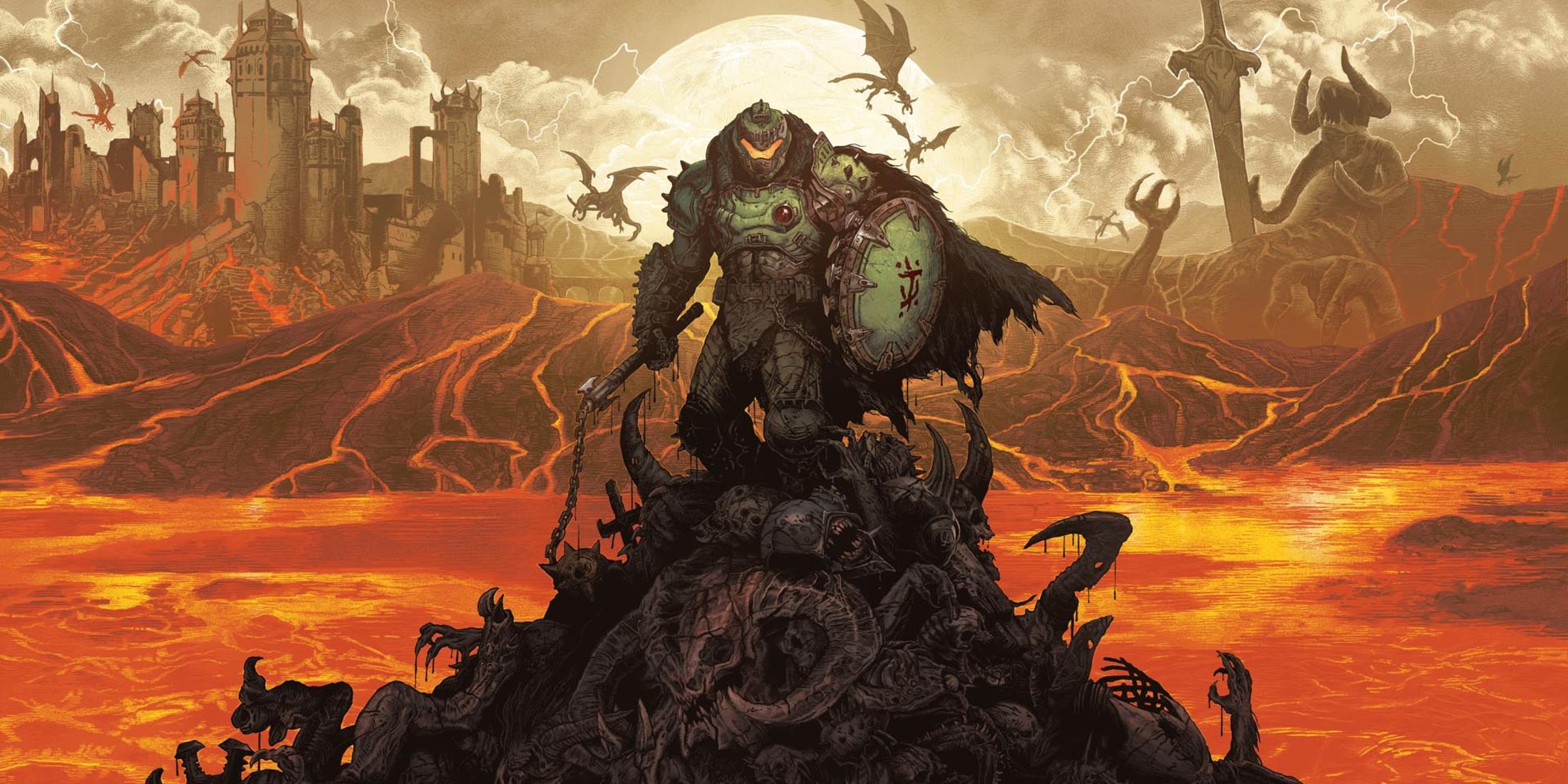 DOOM Eternal: Dark Ages Expansion - PlayStation 5 Exclusive Gameplay DOOM Eternal: Dark Ages Expansion - PlayStation 5 Exclusive Gameplay