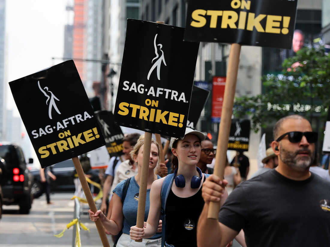 Double Trouble In Hollywood: Writers' And Actors' Strikes Impact Production Double Trouble In Hollywood: Writers' And Actors' Strikes Impact Production