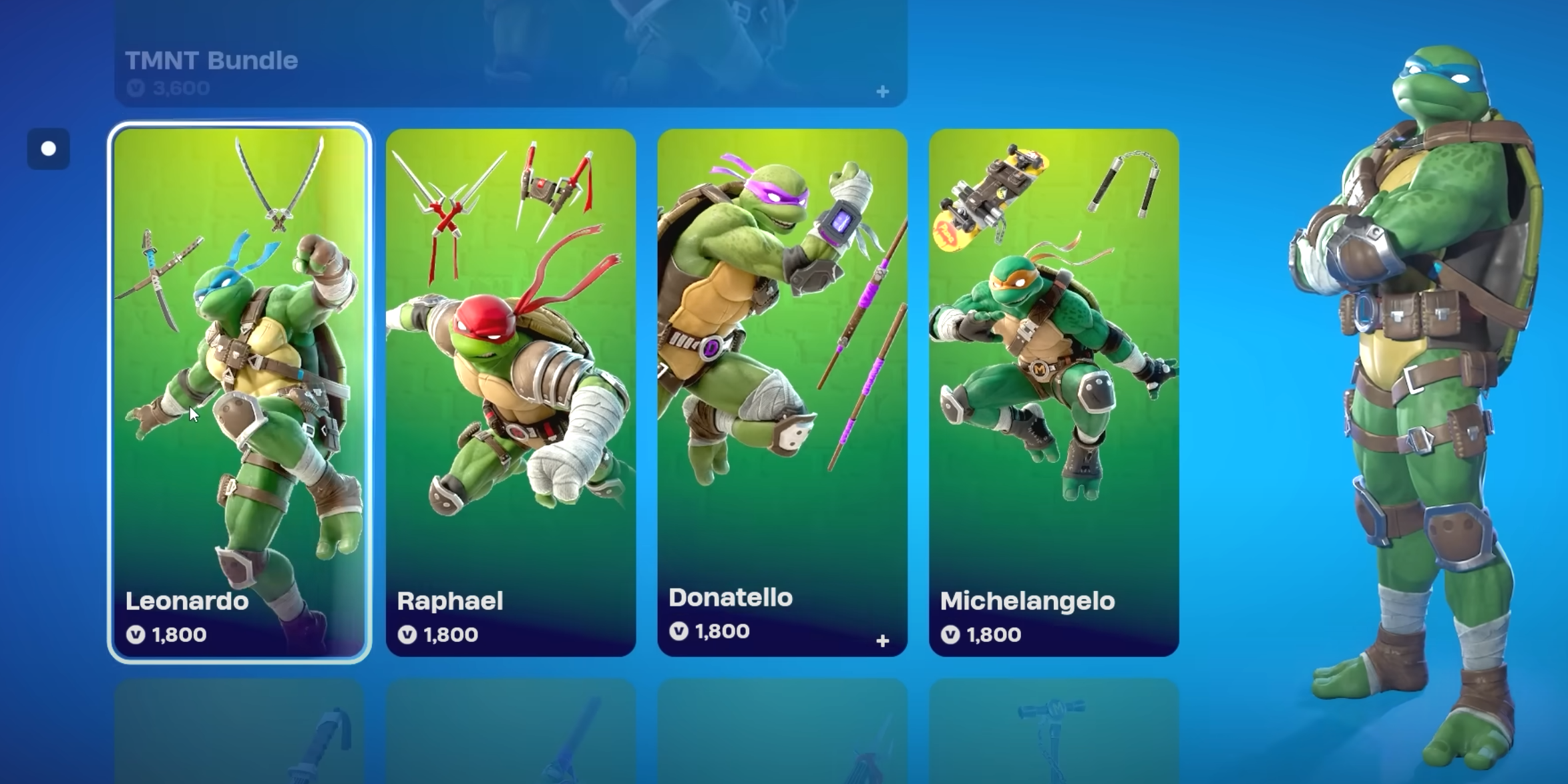 Every Teenage Mutant Ninja Turtle Skin In Fortnite: A Comprehensive Guide Every Teenage Mutant Ninja Turtle Skin In Fortnite: A Comprehensive Guide