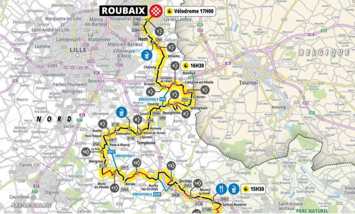 Exploring The Tech:  Massive Tires And Ingenious Hacks At Paris-Roubaix 2025
