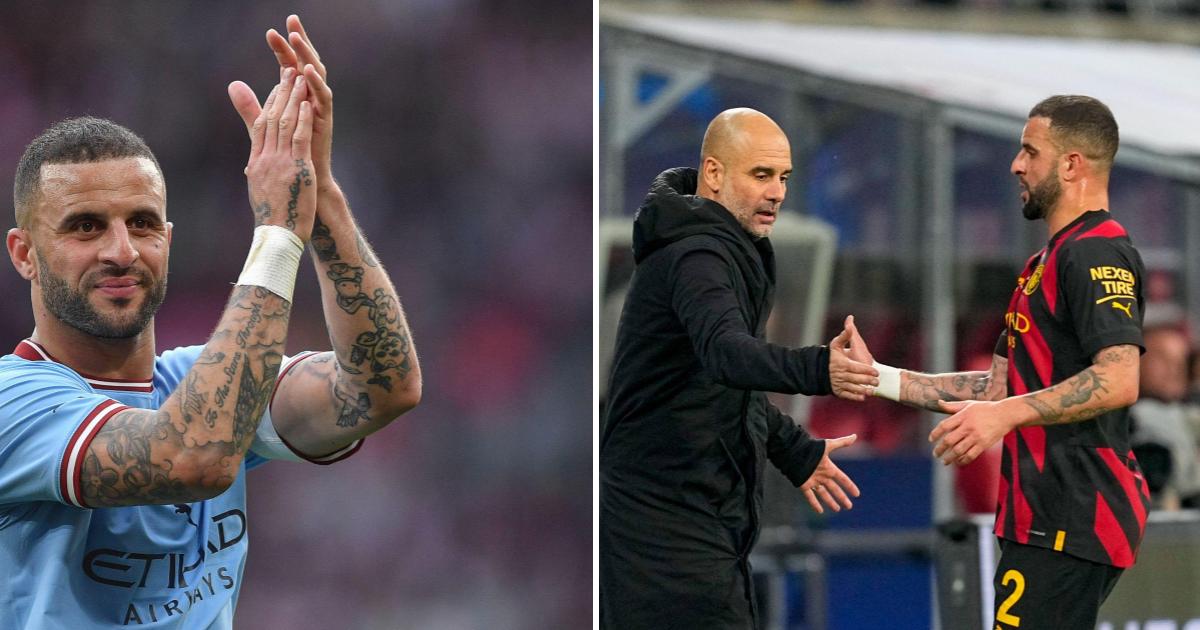 Footballer Kyle Walker Seen With Models In Milan After Wife's Trip Home Footballer Kyle Walker Seen With Models In Milan After Wife's Trip Home
