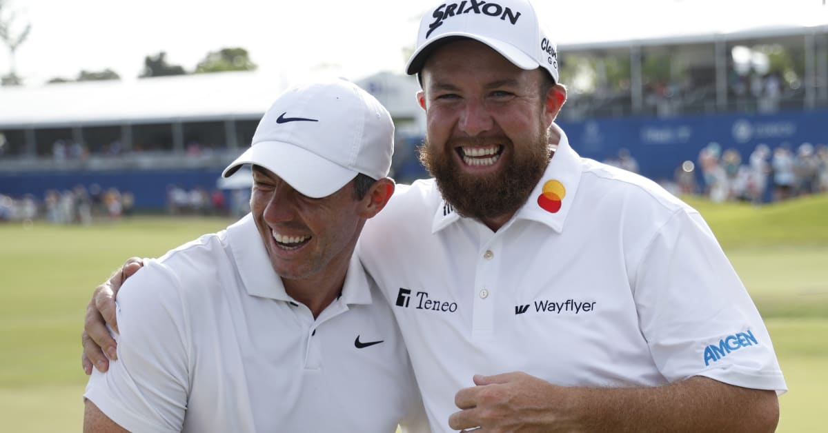 Friendship On The Green: Shane Lowry's Happiness For Rory McIlroy Friendship On The Green: Shane Lowry's Happiness For Rory McIlroy