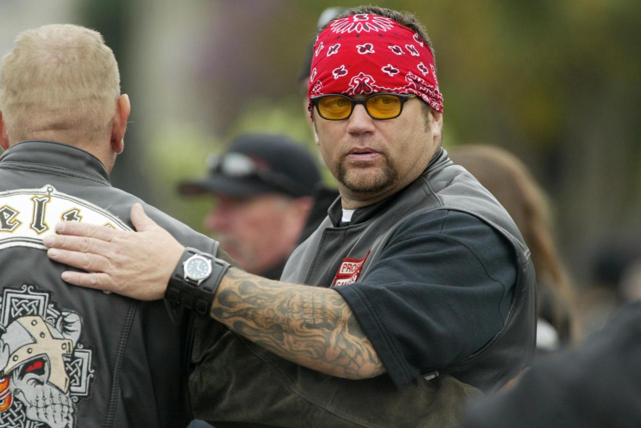 Funeral Service For Hells Angels Member Killed In Motorcycle Accident Funeral Service For Hells Angels Member Killed In Motorcycle Accident
