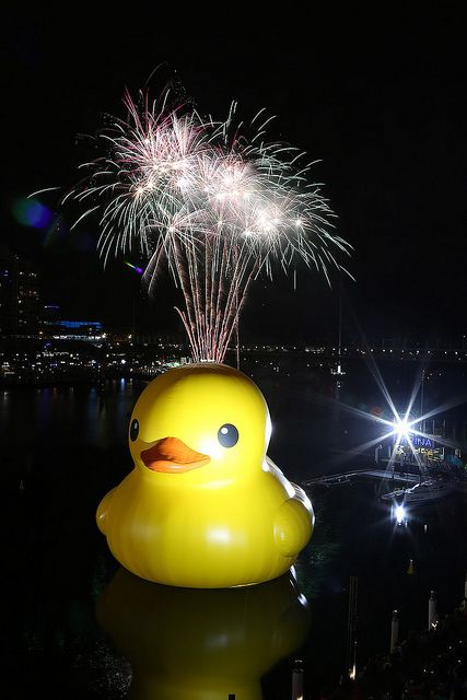 Giant Rubber Duck Brings Important Message To Myrtle Beach Giant Rubber Duck Brings Important Message To Myrtle Beach