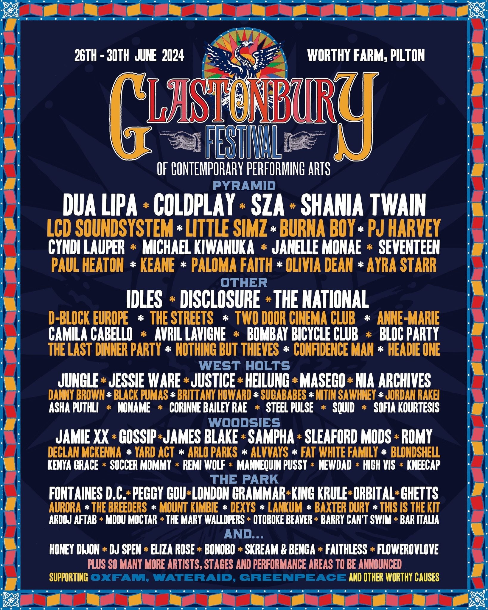 Glastonbury Festival 2024: Unannounced US Band Performance Speculation Glastonbury Festival 2024: Unannounced US Band Performance Speculation