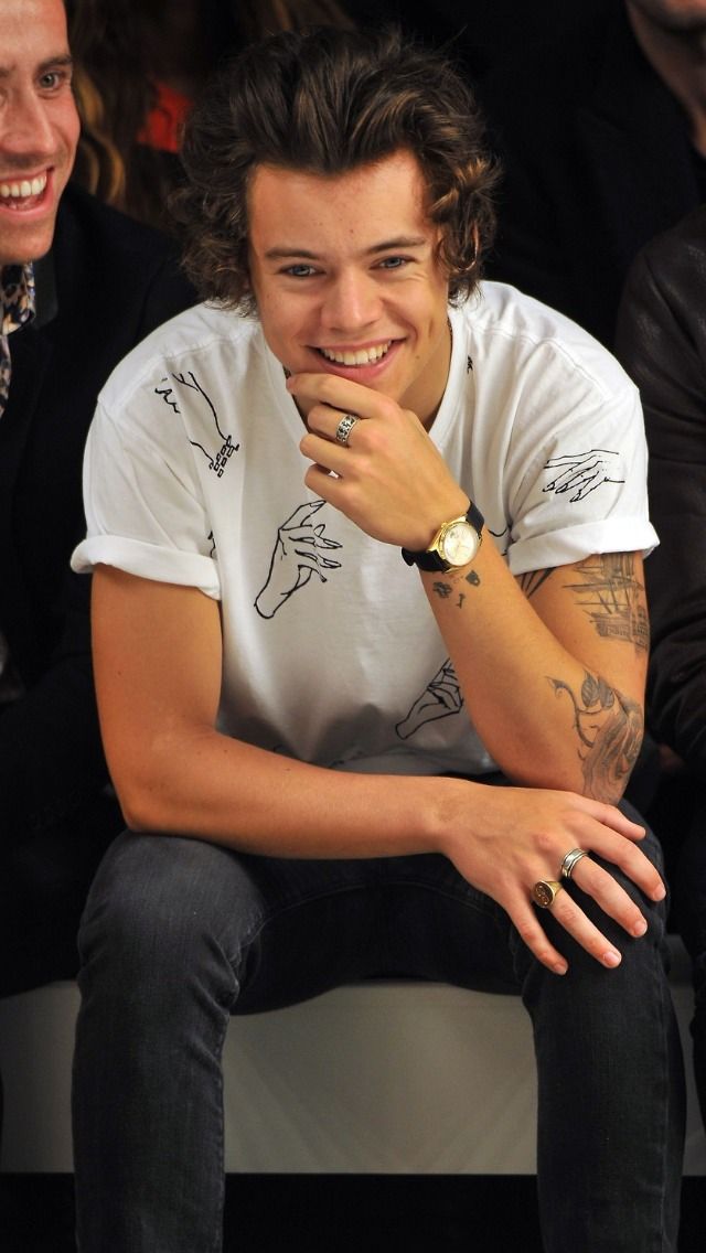 Harry Styles' Retro Mustache Makes A Statement In London Harry Styles' Retro Mustache Makes A Statement In London