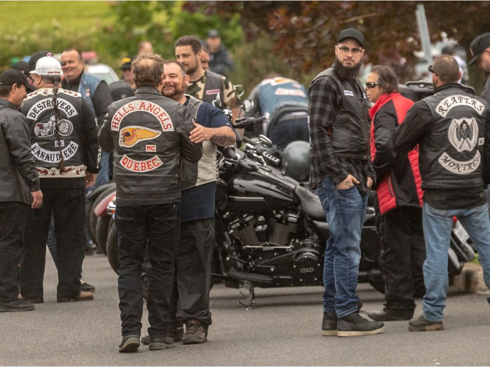 Hells Angels Attend Funeral Following Fatal Motorcycle Crash Hells Angels Attend Funeral Following Fatal Motorcycle Crash