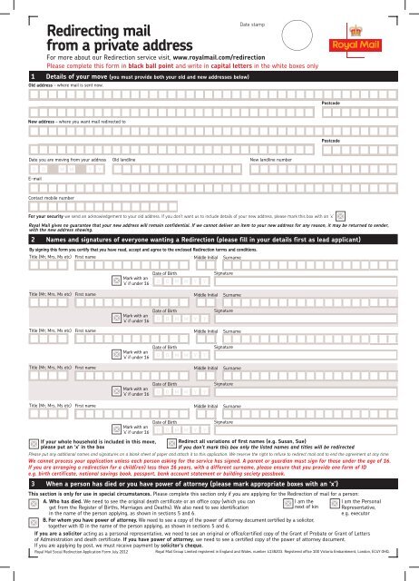 How To Change Your Postal Address With Royal Mail: A Simple Guide How To Change Your Postal Address With Royal Mail: A Simple Guide