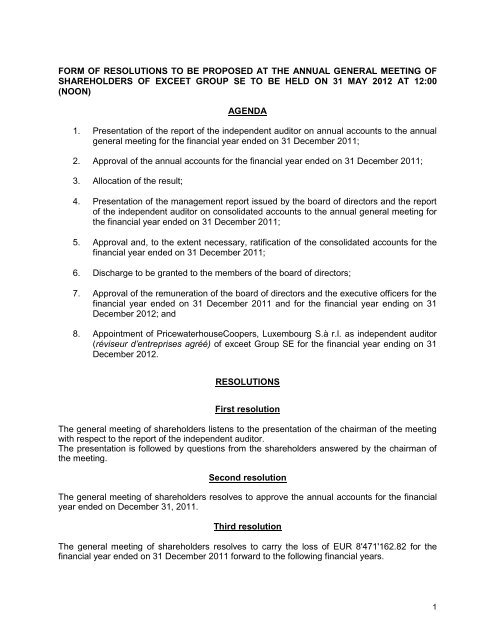 IMCD N.V. Annual General Meeting: Successful Adoption Of All Proposed Resolutions IMCD N.V. Annual General Meeting: Successful Adoption Of All Proposed Resolutions