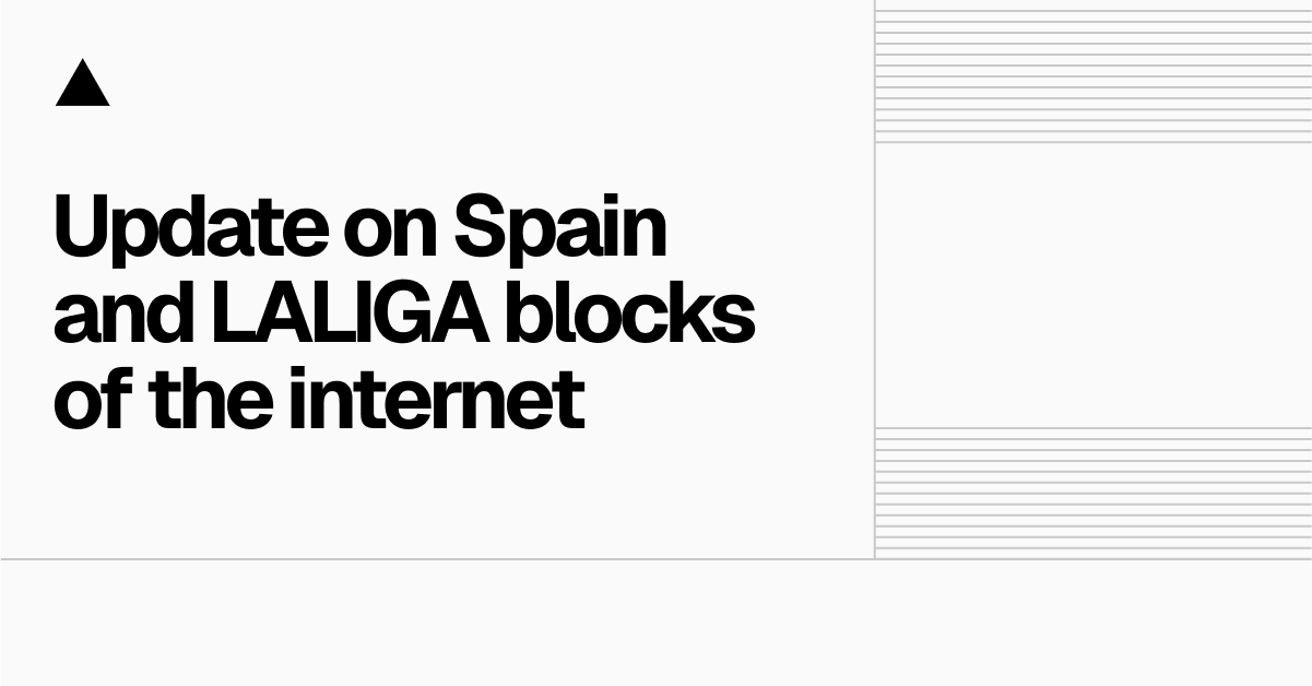 Internet Censorship Debate: Vercel And LaLiga Clash Over Piracy Blocking Internet Censorship Debate: Vercel And LaLiga Clash Over Piracy Blocking
