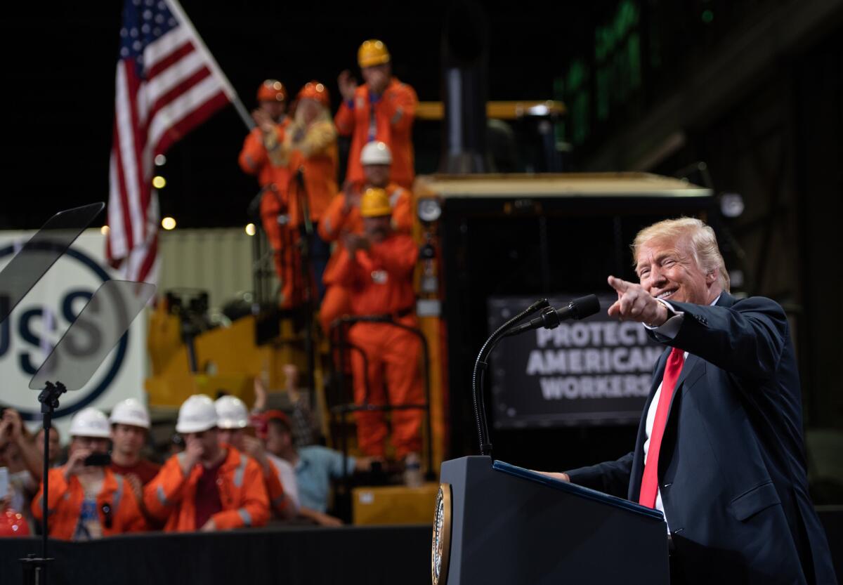 Kæmpe Stålafhandling Godkendt Af Trump Kæmpe Stålafhandling Godkendt Af Trump