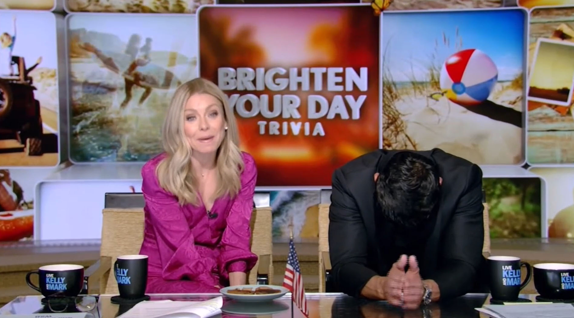 Kelly Ripa & Mark Consuelos Reveal Temporary Studio, Fan Response Kelly Ripa & Mark Consuelos Reveal Temporary Studio, Fan Response