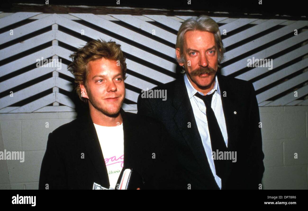 Kiefer Sutherland Honors Father Donald Sutherland At Canadian Screen Awards Kiefer Sutherland Honors Father Donald Sutherland At Canadian Screen Awards